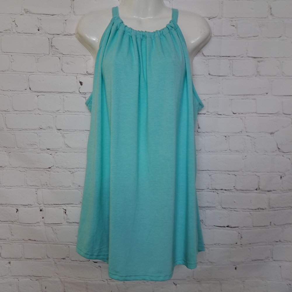 Bashafo NEW Flowy Sleeveless Halter Top Size XXL